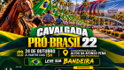 Cavalgada Pró-Brasil 22: tradição, união e amor pelo Brasil!