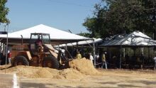 Trabalho no Parque se intensifica antes da abertura da Expogrande