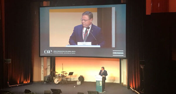 Blairo Maggi discursa na abertura da 86a sessão na OIE em Paris