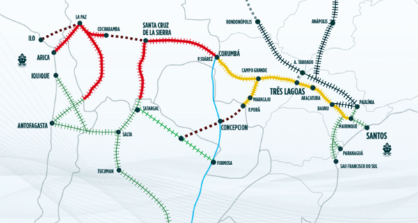 Projeto de integração ferroviária entre Brasil e Bolívia é viável e pode estar próximo