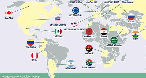Mapa vai selecionar novos adidos agrícolas