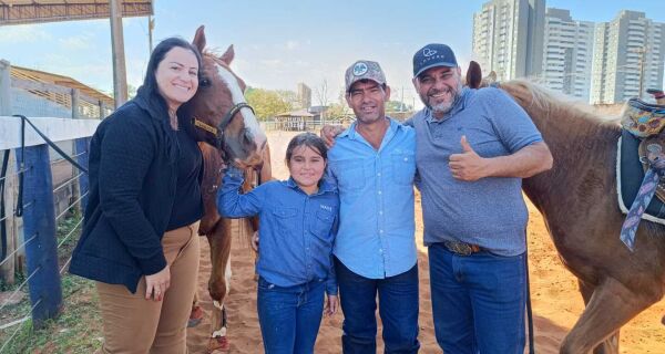 Jovem atleta de MS coleciona vitórias nas competições da prova de três tambores