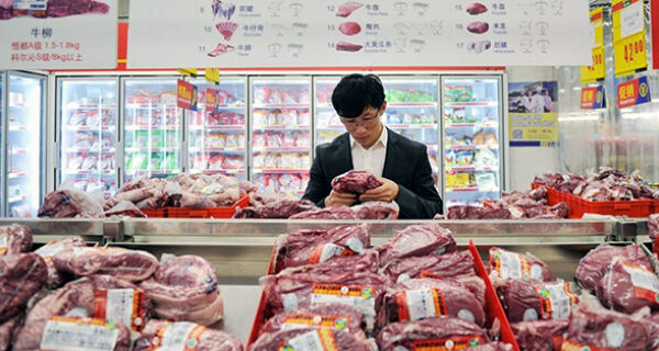 China já leva mais de 1 milhão de toneladas de carne bovina do Brasil