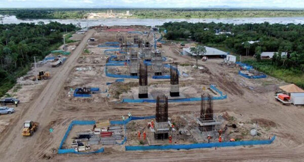Impasse da Usina Itaipu não afeta andamento da construção da ponte entre Brasil e Paraguai