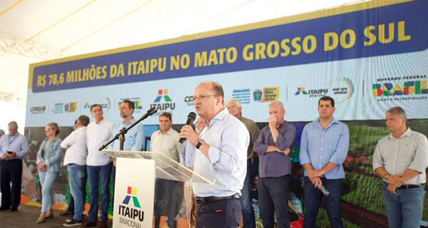 MS recebe R$ 22 milhões em máquinas de contrapartida com Itaipu Binacional