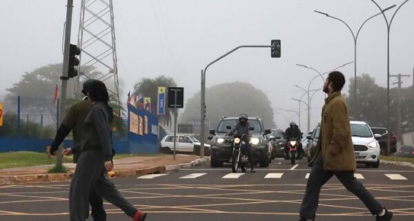Frente fria avança em MS e mantém temperaturas amenas nesta sexta-feira