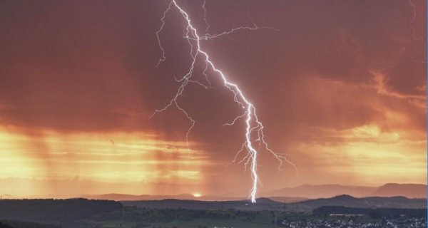 Risco de tempo severo nas Regiões Sul, Centro-Oeste e Sudeste