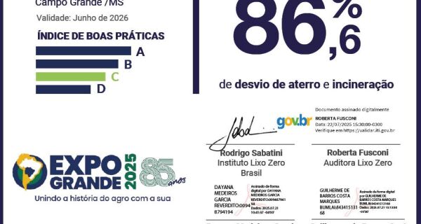 Expogrande avança na agenda ambiental e consolida feira com foco em carbono neutro e lixo zero