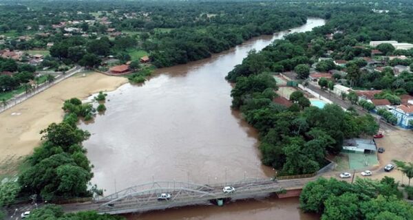 Aviso de emergência é emitido devido à elevação dos níveis dos rios Taquari e Aquidauana