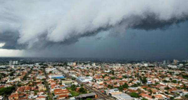 Ciclone extratropical avança e coloca MS em alerta para temporais, granizo e ventos