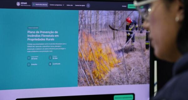 Curso EaD gratuito do Senar/MS ajuda produtores rurais na prevenção de incêndios durante estiagem