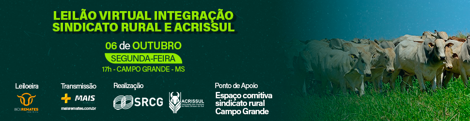 Leilão SR e Acrissul